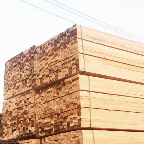 日照木材加工厂家出售辐射松建筑木方 建筑工地专用方木 源头厂家